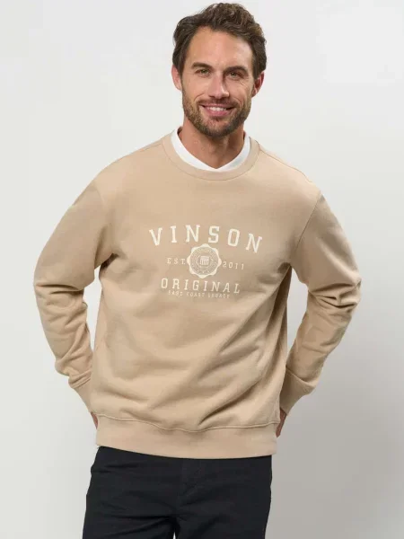VINSON Pulover VMToke' bej