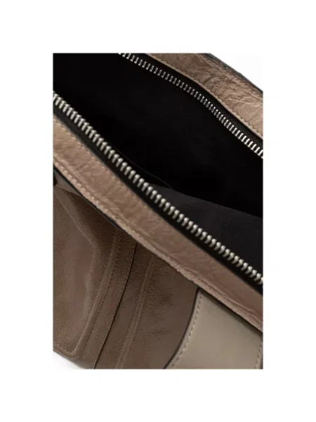 Geantă shopper Allsaints din piele