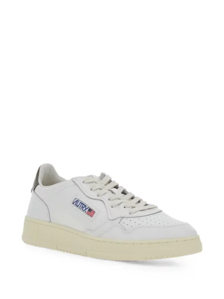 Sneakerși Autry din piele alb