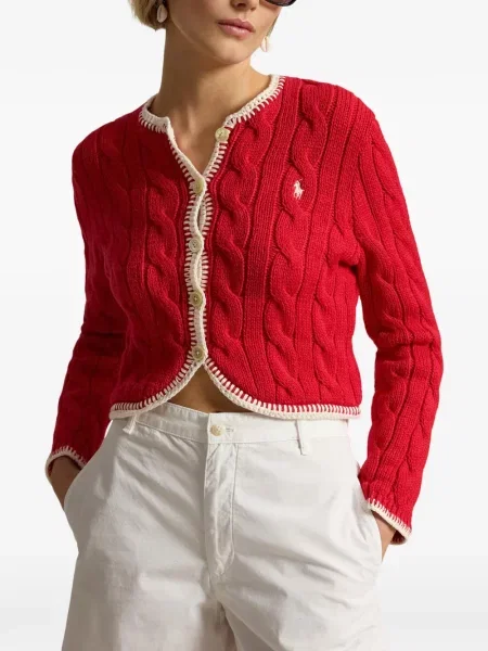 Ριγέ δερμάτινος κάλτσες Polo Ralph Lauren με κορδόνι μαύρο