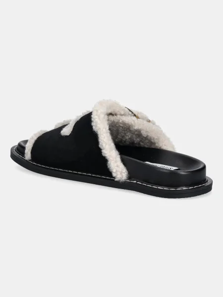 Semišové pantofle Steve Madden Arch-F černá