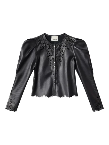 Cămașă Isabel Marant cu model floral negru