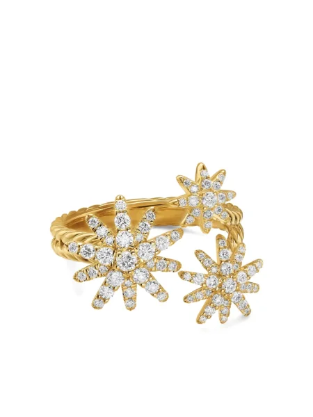 Diamant inel David Yurman galben