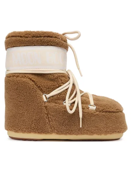 Moon Boot Μπότες Χιονιού Mb Icon Low Fleece καφέ