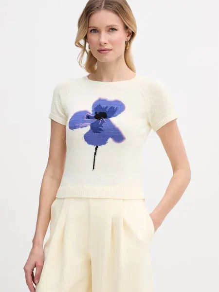 Max&Co. t-shirt MCOOMBRE żółta