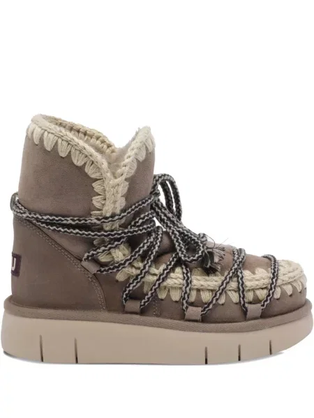 Botine Mou din dantelă