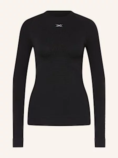 Termo tričko longsleeve X-Bionic Energy Accumulator opal black/arctic white bílé