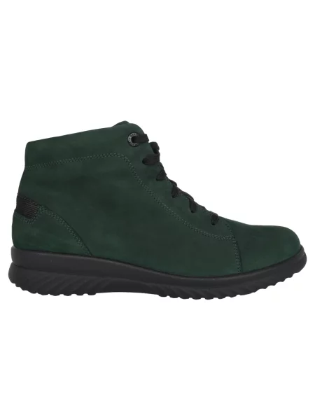 Buty do kostki Ganter skórzane zielone