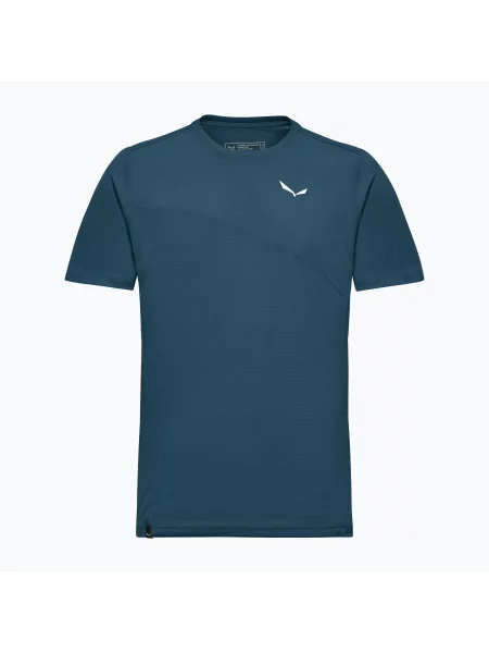 Tricou de trekking pentru bărbați Salewa Puez Sporty Dry pond blue albastru