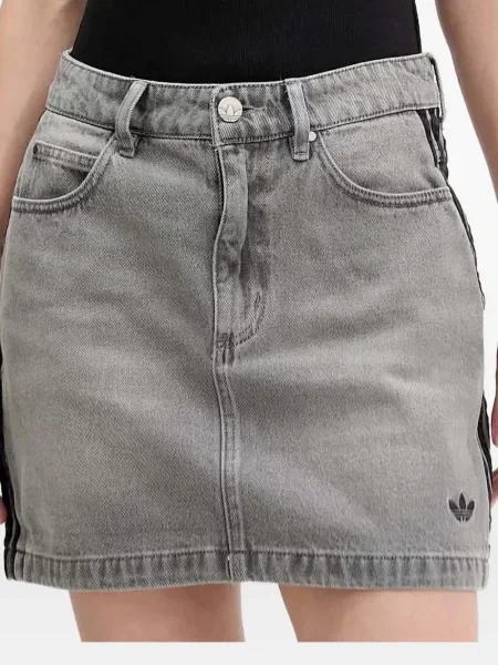 Pantaloni Adidas tricotate cu autograf alergare albastru