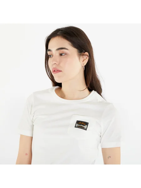 Tricou Lundhags alb