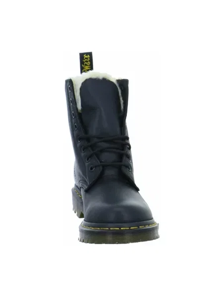 Botki Dr. Martens wełniane czarne