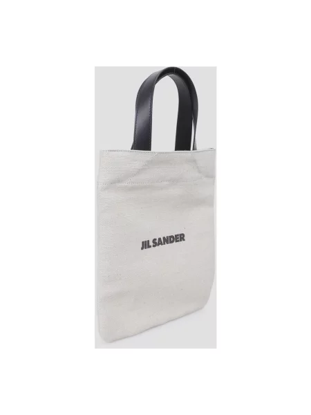 Shopperka Jil Sander beżowa