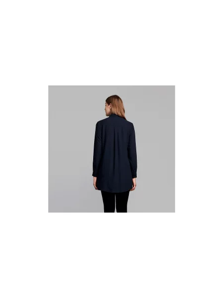 Makia Nominal Shirt W Kobiety Koszula Makia Size: L niebieski