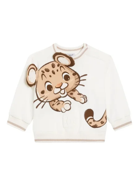 Bluza dziecięca Dolce And Gabbana biała
