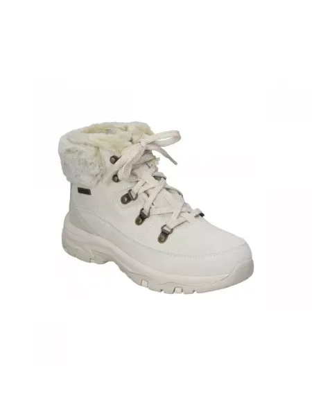 Dámske topánky Skechers Trego Snow Worries natural béžová