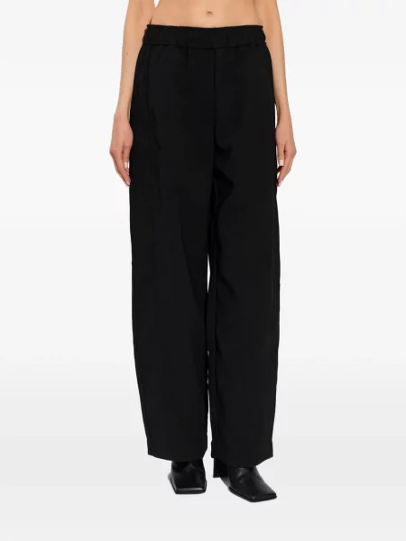 Pantaloni Ganni negru