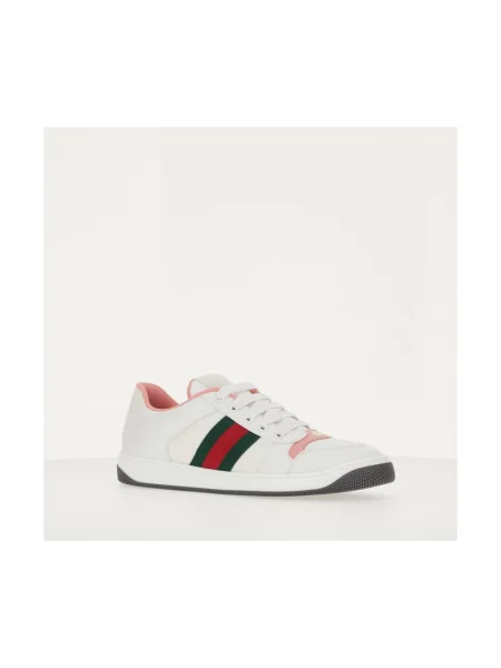 Sneakersy Gucci Screener skórzane białe