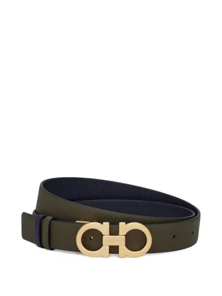 Cu centură reversibil curea Ferragamo verde