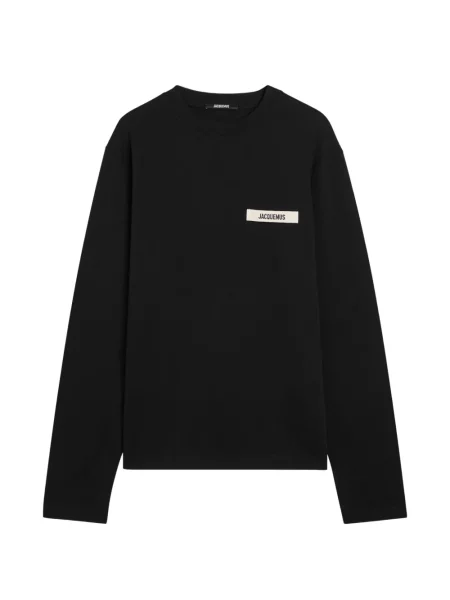 Tricou Jacquemus cu autograf negru