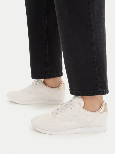 Tenisice MICHAEL Michael Kors Cindy Krem