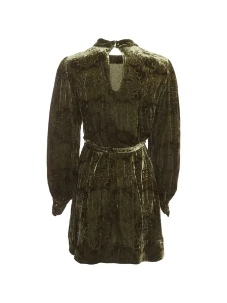 Rochie mini Barbour cu imagine verde
