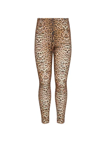 Dětské legíny Roberto Cavalli hnědé