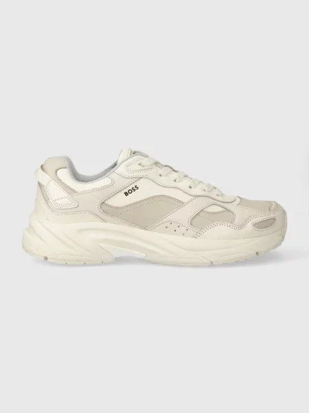 Sneakersy BOSS beżowe