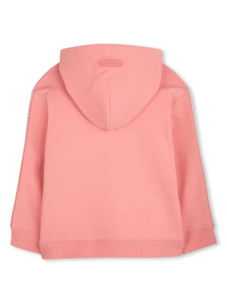 Dětska mikina s kapucí Lanvin Enfant růžová