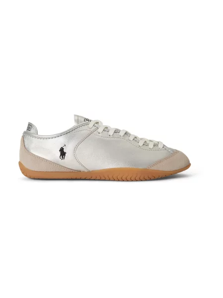 Polo Ralph Lauren Sneakersy Lw Prfl Drv Sk Strieborná