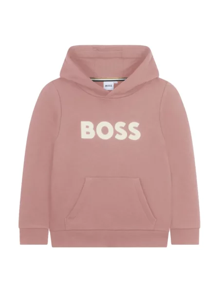 Bluza z kapturem dziecięca Bosswear różowa