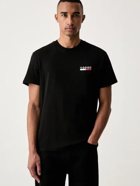 Tommy Jeans tričko černé
