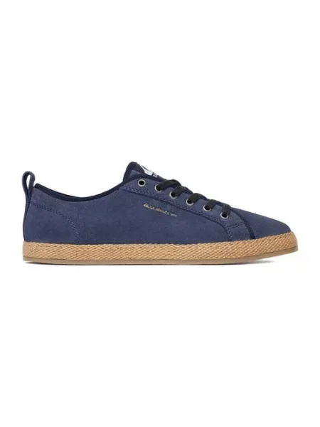 Espadryle granatowe