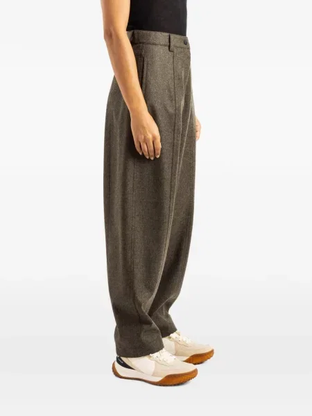 Pantaloni Moncler Grenoble conici verde