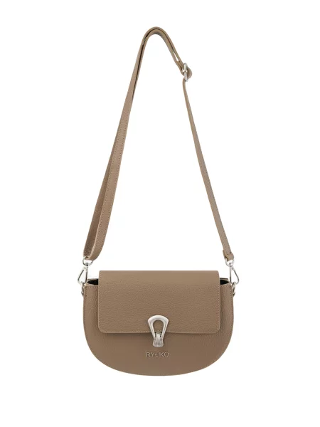RYŁKO Válltáska sötét bézs