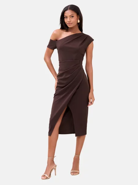 Lipsy Rochie de seară ciocolatiu