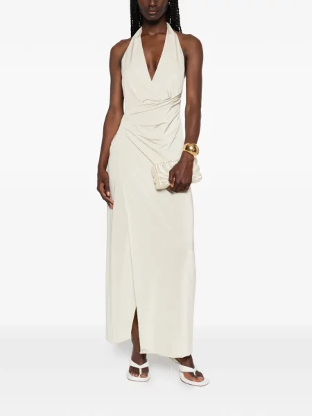 Rochie maxi Rame cu volane