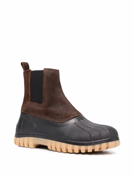 Botine Diemme cu platformă maro