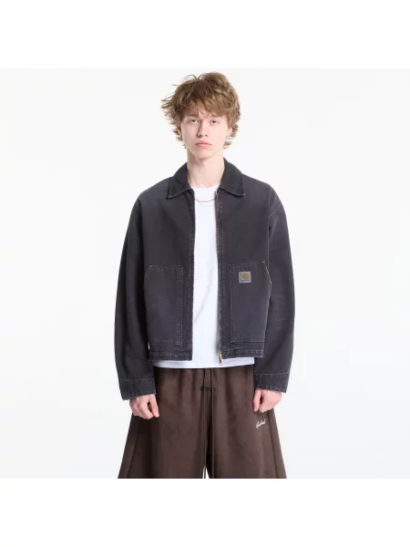 Яке Carhartt WIP OG Arcan Jacket UNISEX Black/ Black Destroy Wash M черно