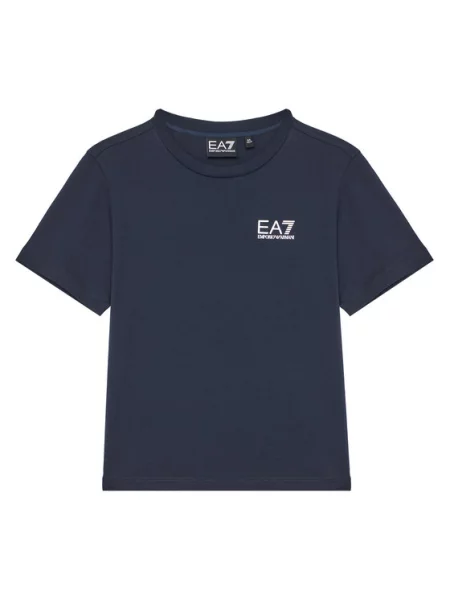 Детская футболка Ea7 Emporio Armani синяя
