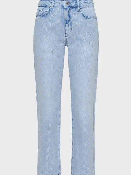 Страз джинси Karl Lagerfeld блакитні