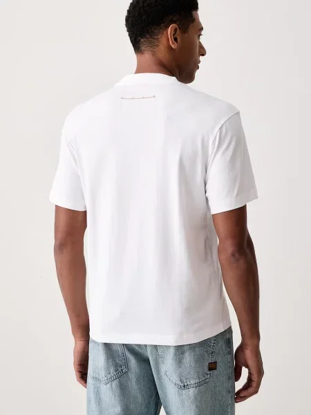 HUGO T-shirt Datrik biała