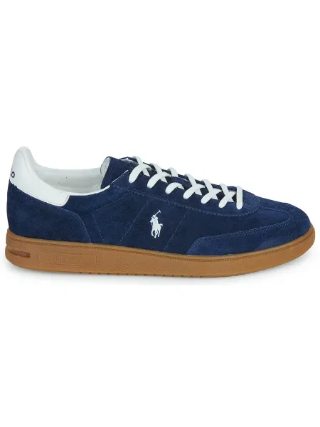 Čipkované tenisky Polo Ralph Lauren modrá