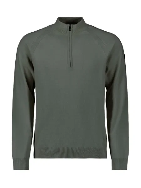 No Excess Pulover închis verde