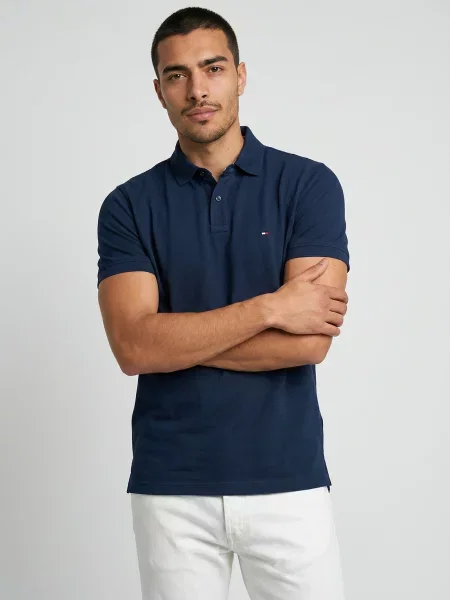 Polokošeľa Tommy Hilfiger modrá