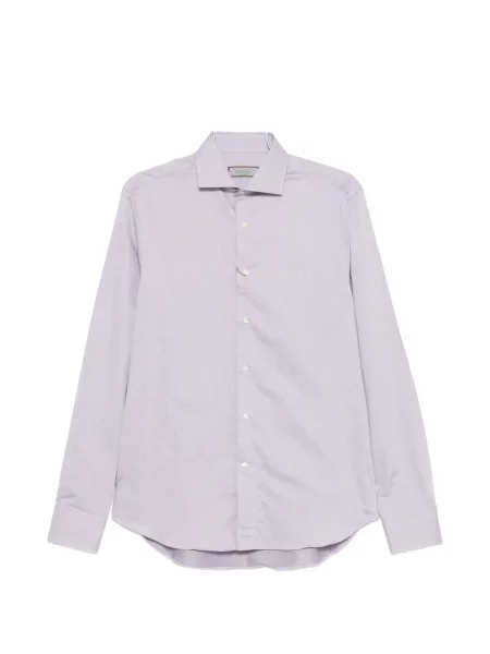 Gulerat cămașă Canali violet