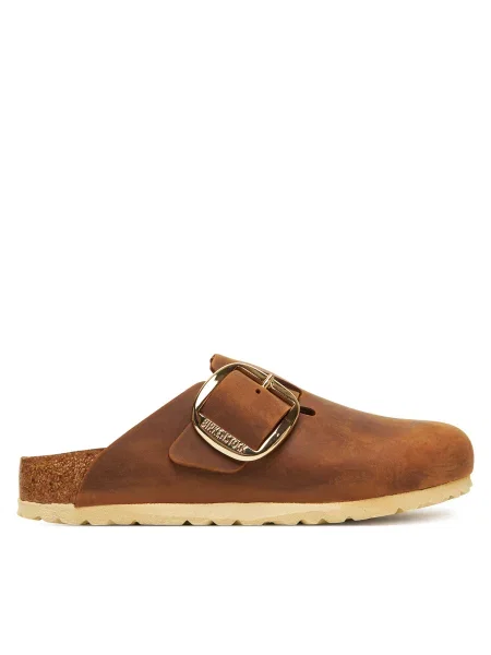 Tenisky Birkenstock s prackou hnedá