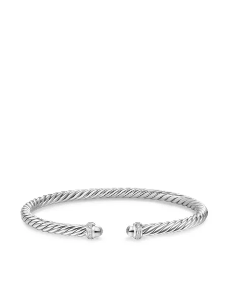 Brăţară David Yurman argintiu
