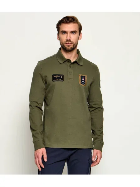 Aeronautica Militare Tenisz póló zöld