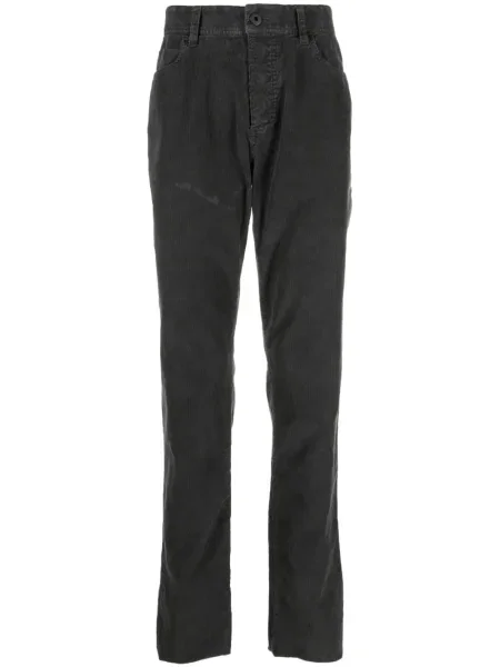 Pantaloni James Perse de catifea cord negru
